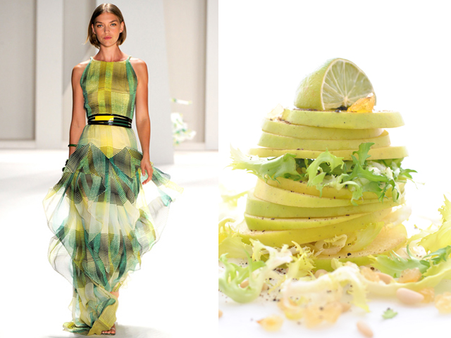 Taste of Runway presenta: Carolina Herrera - insalata waldorf fatta alla mia maniera 